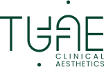 the logo of tune aesthetics, the top skin & hair clinic offers all types of skin and hair treatment