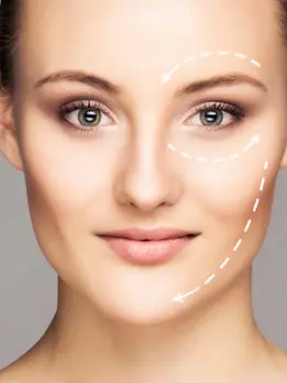 A lady with lines on her face who needs cosmetic skin care procedures to enhance her visual appeal