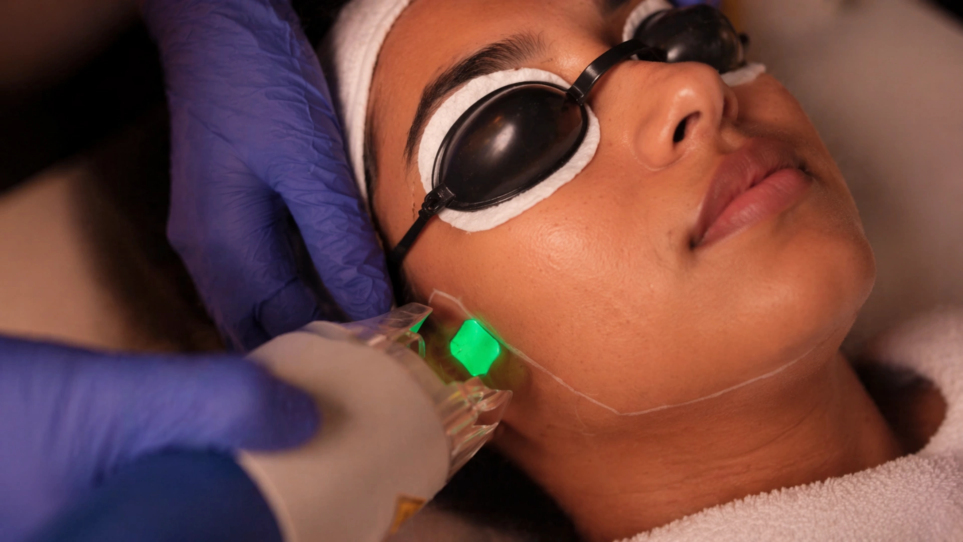 Facial hair removal treatment