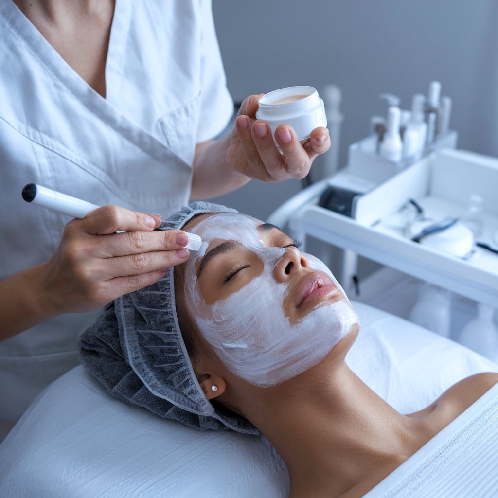 Which skin-lightening treatment can safely lighten the skin?