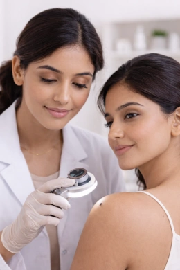 Safe mole evaluation at Tune Clinical Aesthetics