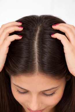 Less scalp itching after dandruff treatment