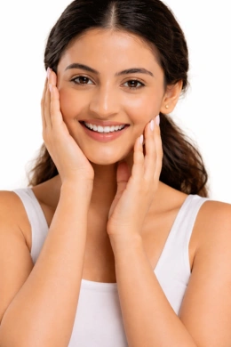 Brighter skin finish after dull skin treatment