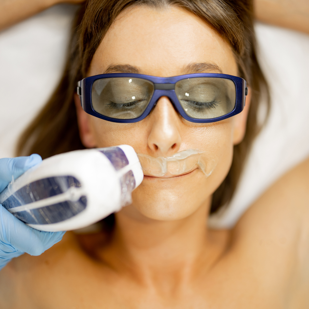 how many sessions for upper lip hair removal