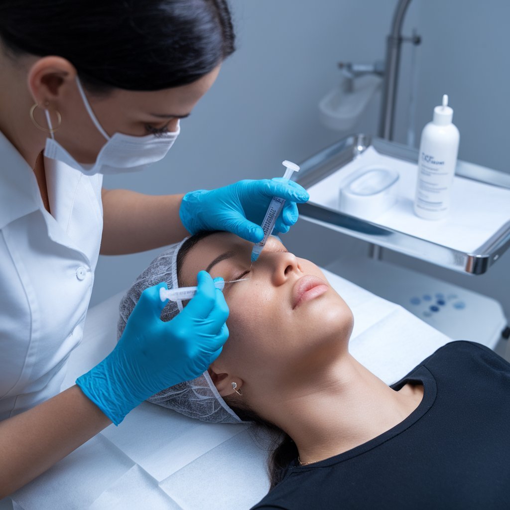 dermal fillers around eyes