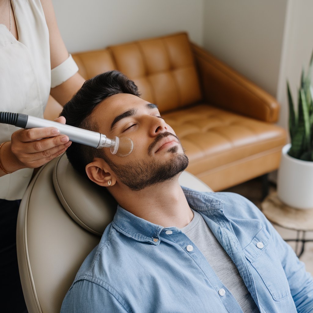 what is hydrafacial for men