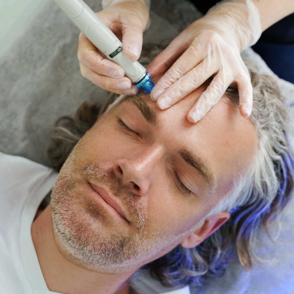 what is hydrafacial for men