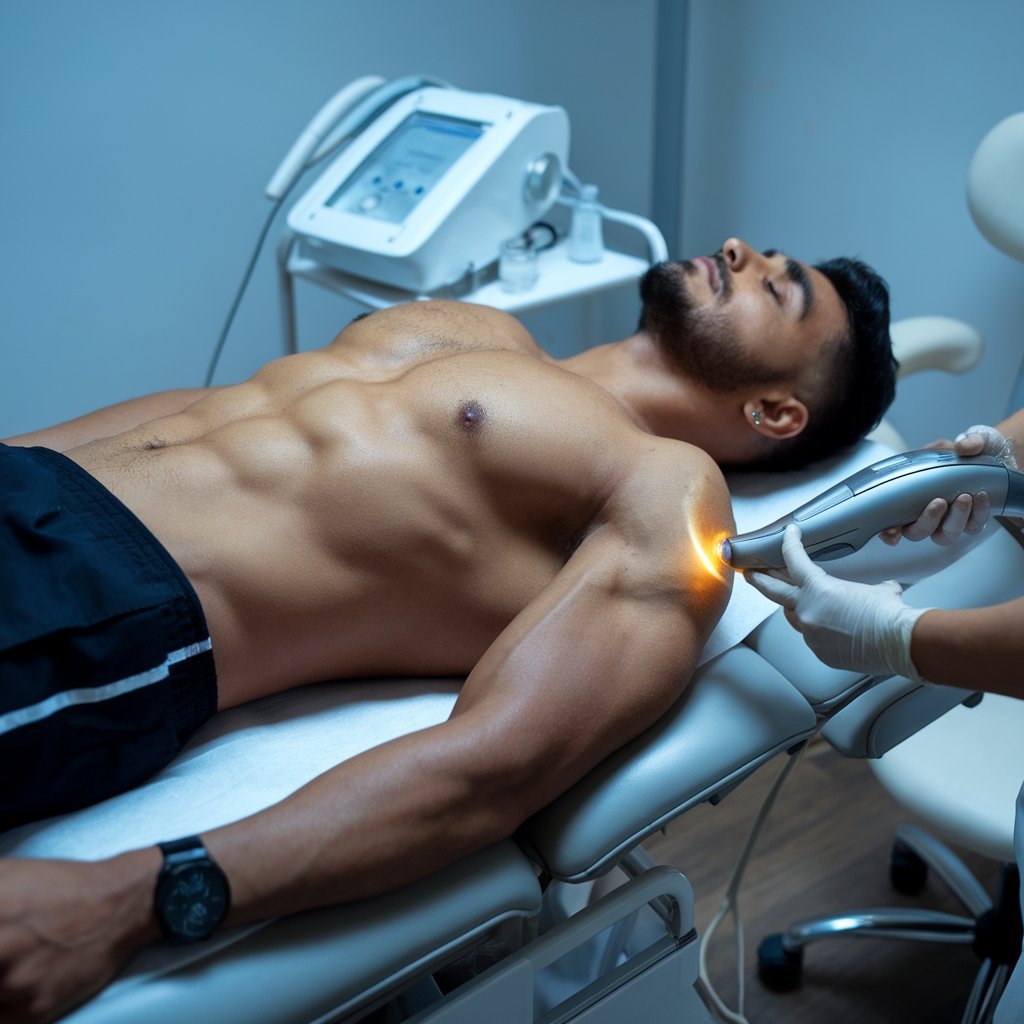 Do athletes get laser hair removal