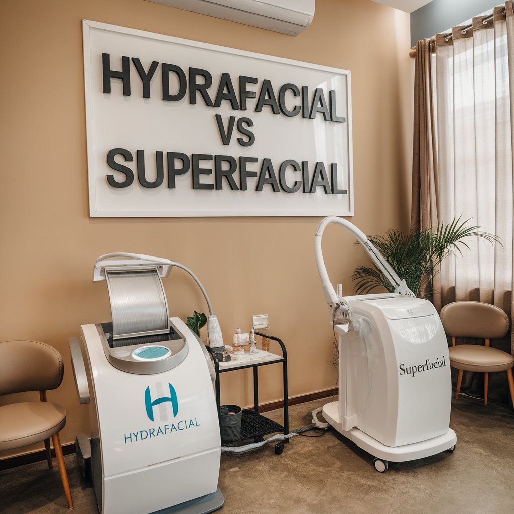 Difference between HydraFacial and SuperFacial