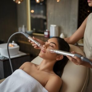 HydraFacial results for dark marks