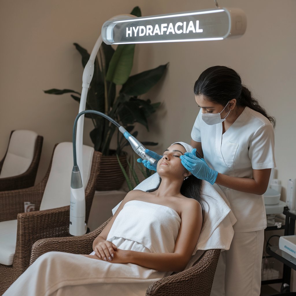 HydraFacial for dark spots and sun damage
