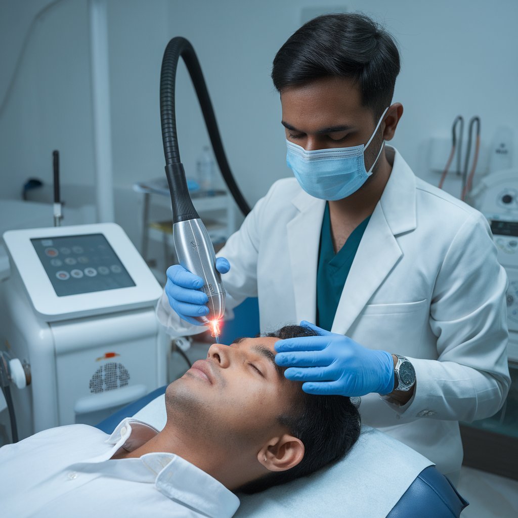 which treatment works best for facial birthmarks