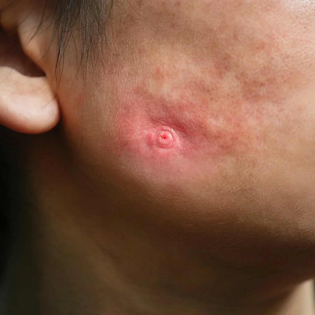 why do pimples take so long to heal